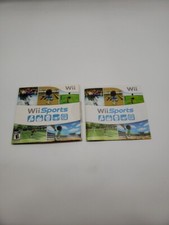 Nintendo Wii - Wii Sports Sleeve Case and Instruction Manual Only - No Disc 