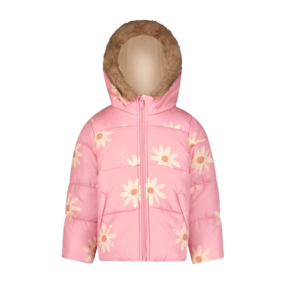 Traje de Nieve Carter's Niña 2 Piezas Babero Estampado Margarita 2T 3T 4T 5/6 6X 7/8 10/12 Nuevo con Etiquetas Foto 2 de 4