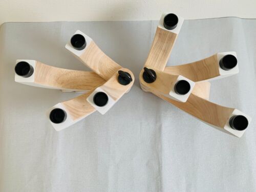 Set of 2 Scandinavian Candleholders, Nordic Light, Design House Stockholm by Jon - Picture 6 of 9