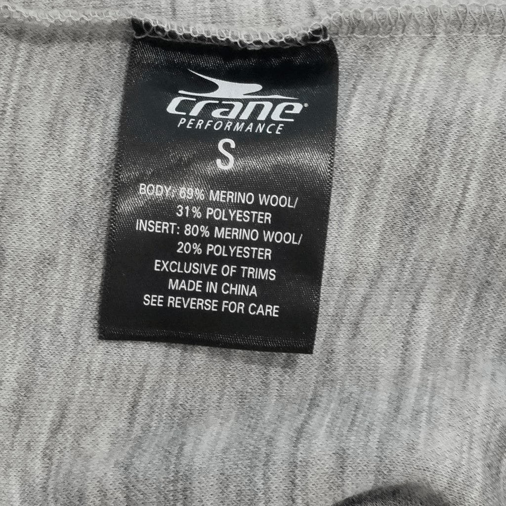 *Crane Performance Gray Wool Jacket Women's Size S - image 3