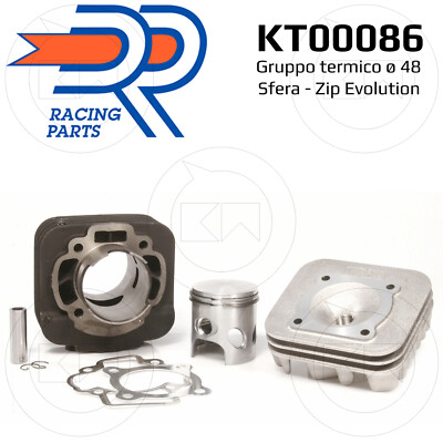 KT00128 CILINDRO DR 70CC D.47 MALAGUTI F12 R PHANTOM AC 50 2T 2007-2008 - Foto 10