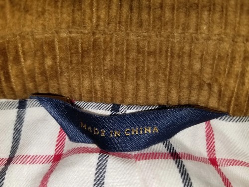 Giacca blazer cappotto sportivo nuovo con etichette anni 40 Regent Brooks Brothers cintura velluto a coste gomito - Foto 8 di 8