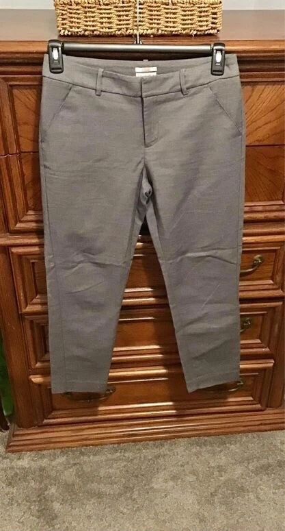 Women Slacks Pants Gray Merona Size 4 Dress Pants - Image 3 of 4