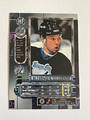 1996-97 Fleer Skybox Metal Universe NHL Hockey *Pick Your Card* - Picture 187 of 275
