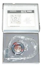 Konica Auto Ring Adapter Double Cable Release in Box Instructions