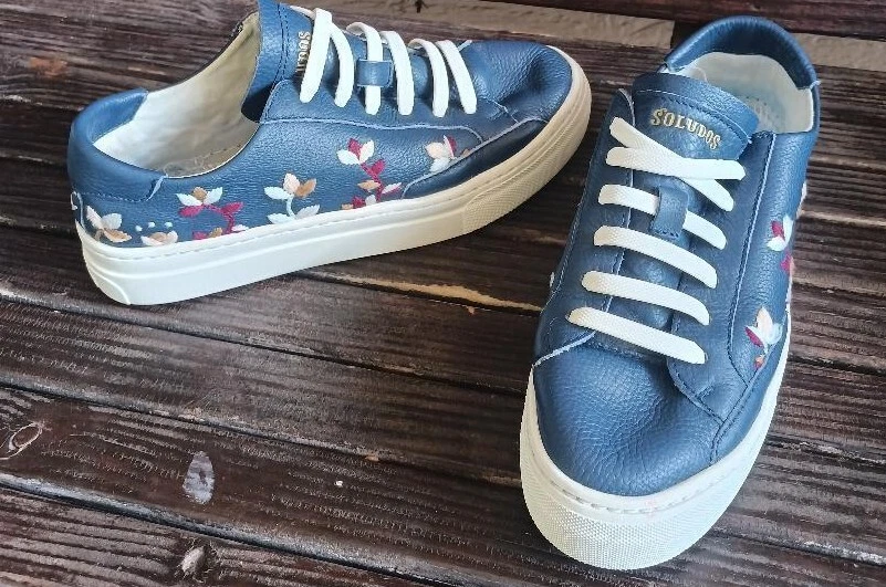 Soludos embroidered sneakers clearance