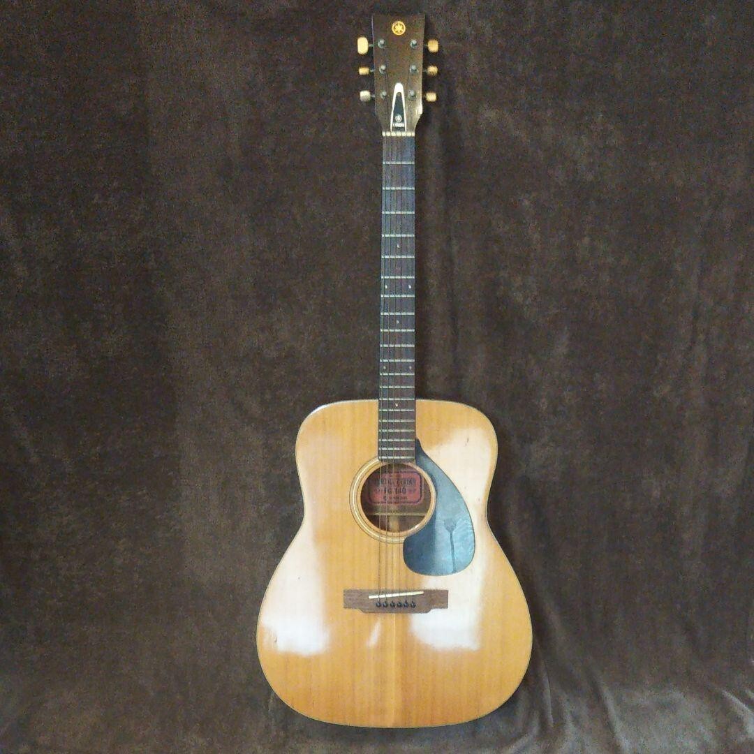 Vintage Yamaha FG140 Nippon Gakki Red Label Acoustic Guitar Japan 