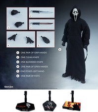 Figura de acción escala 1/6 soporte de exhibición Scream Ghostface