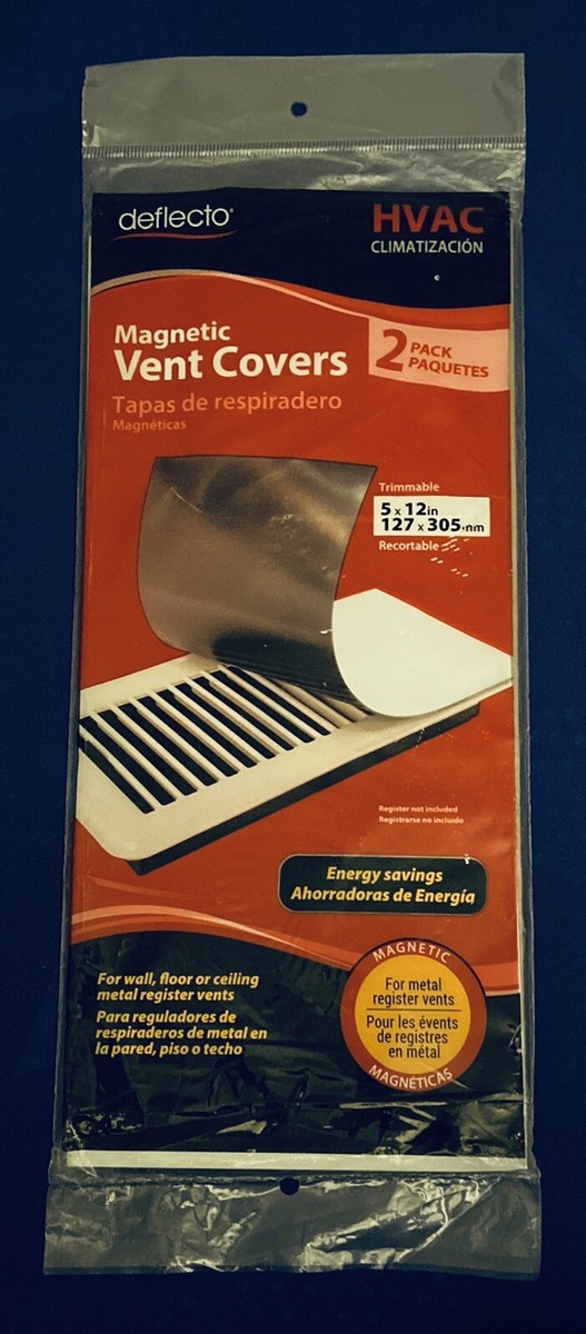 Vent Covers Twin Pack Energy Saving Magnetic 5