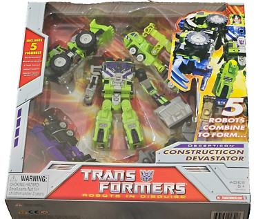 Transformers Classics Constructicons Devastator WalMart Exclusive Combiner New