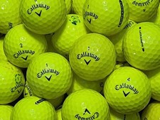 Callaway SUPERSOFT YELLOW Lake Golf Balls - PEARL / GRADE A - Ace Golf 🏌️ o ⛳