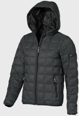 Leichte Jacke Outdoor Kapuze Elevate Kanata DownMens Light Steel Grey GrXS; XXXL