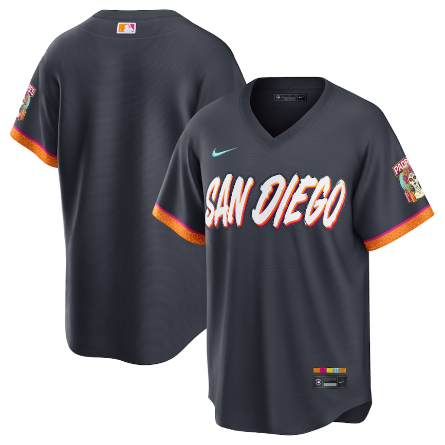 砂*肝様 【美品】Cornier 2026SS ダブルポケットシャツ サイズM Men's San Diego Padres Obsidian 2026 City Connect Stadium Jersey