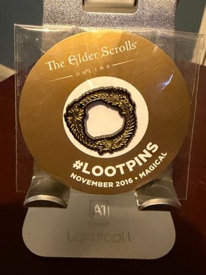 Loot Crate November 2016 The ELDER SCROLLS Pin-New