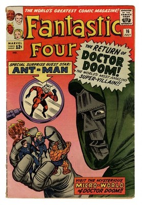 Marvel - FANTASTIC FOUR (1961-96; 2003-12) #16 - Grade 4.5 - Comic Book