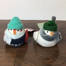Wondershop Target 2020 Featherly Friends Christmas Bird Ornaments Lot Of 2