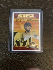 2024-25 Credentials Shea Theodore Retro Ticket Access Auto 5/5