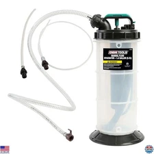 OEMTOOLS 24389 1.4 Gallon Manual Fluid Extractor Pump with 2 Adapters & 5ft Hose