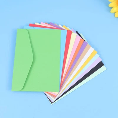 140 Pcs Enveloppe Petites Envelopes Couleur Enveloppes De Décoratives - Photo 1/4