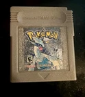 Pokemon Silver Version GBC Game Boy Color 2000 Authentic Not Working for Parts