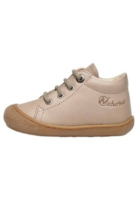 Lauflernschuhe aus Leder mit Wollfutter