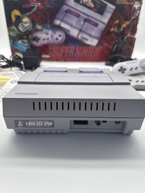 Super Nintendo System SNES Console Killer Instinct Bundle w/ Box Killer Cuts CD!