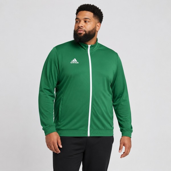 Adidas Entrada 22 Herren Trainingsjacke GrüN Weiß 2XL HI2135 Aeroready Neu-image