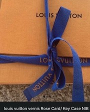 Louis Vuitton vernis Rose Card/ Key Case NIB