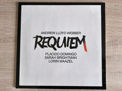 ANDREW LLOYD WEBBER   REQUIEM/LP/1985/PLACIDO DOMINGO/SARAH BRIGHTMAN/MAAZEL