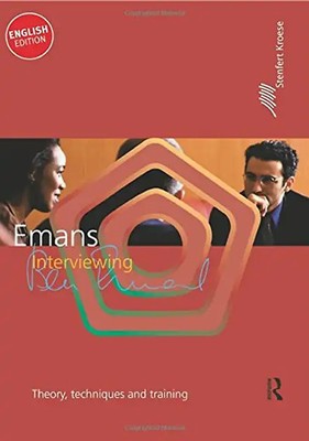 Interviewing: Theory, Techniques and Training - Emans, Ben