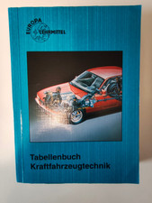 Tabellenbuch Fahrzeugtechnik (mit Formelsammlung) Europa Lehrmittel 10. Auflage