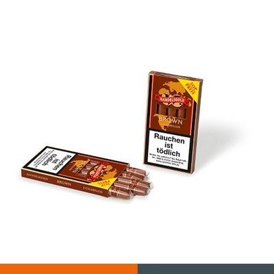 30 x 5er Handelsgold Brown ( Coffee ) Cigarillos