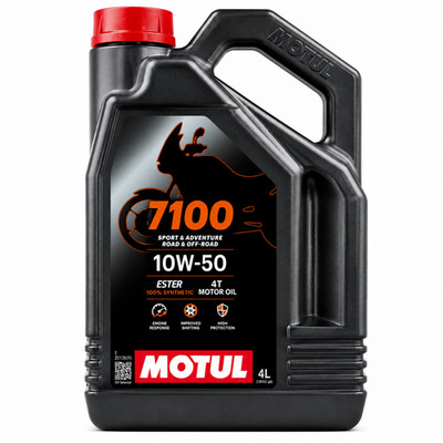 4 LITER MOTUL 7100 4-TAKT 10W50 MOTORRAD ÖL 4T 10W-50 JASO MA2