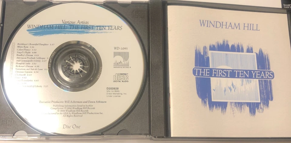 Windham Hill The First Ten Years 2x Cd Box George Winston Michael Hedges Scott C - Image 3 of 4