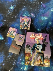 The Punisher NES CIB Signed Box (Jim Lee, Carl Potts, Klaus Jansen)