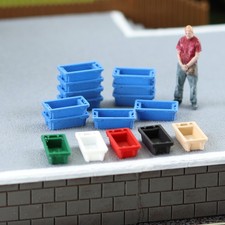 OO Gauge Produce Trays | Model Railway Market Boxes | Hornby 1:76 Scale Harbour