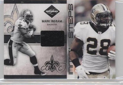 2011 Limited Initial Steps Materials Shoes 46/99 Mark Ingram #7 Rookie RC 0f3