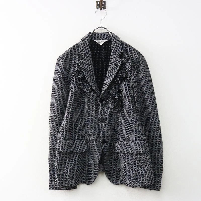 COMME des GARÇONS 花柄 刺繍ジャガード ジャケット アーカイブ 花卉标准码Comme Des Garcons 外套、夹克、背心女| eBay