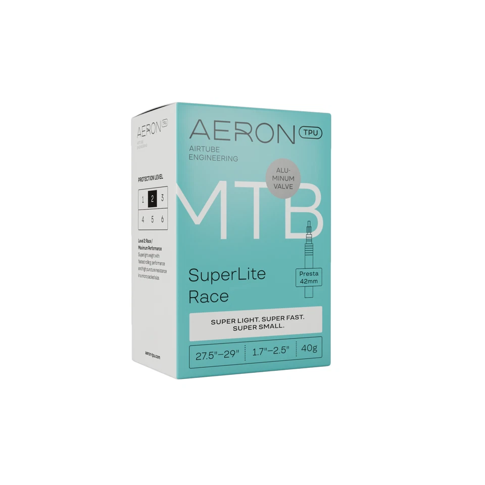 AERON Schlauch MTB-SuperLite R. AL1,7"-2,5"/Presta Valve 42/27.5-29"
