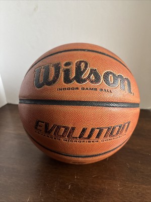 Wilson Evolution Microfiber Composite Indoor Basketball Game Ball Size 29.5''