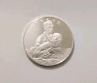 1972 UNITED STATES US Boy Scouts of America BRAVE Old Proof Silver Medal coin