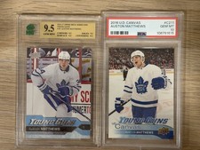 Auston Matthews Young Guns And Young Guns Canvas