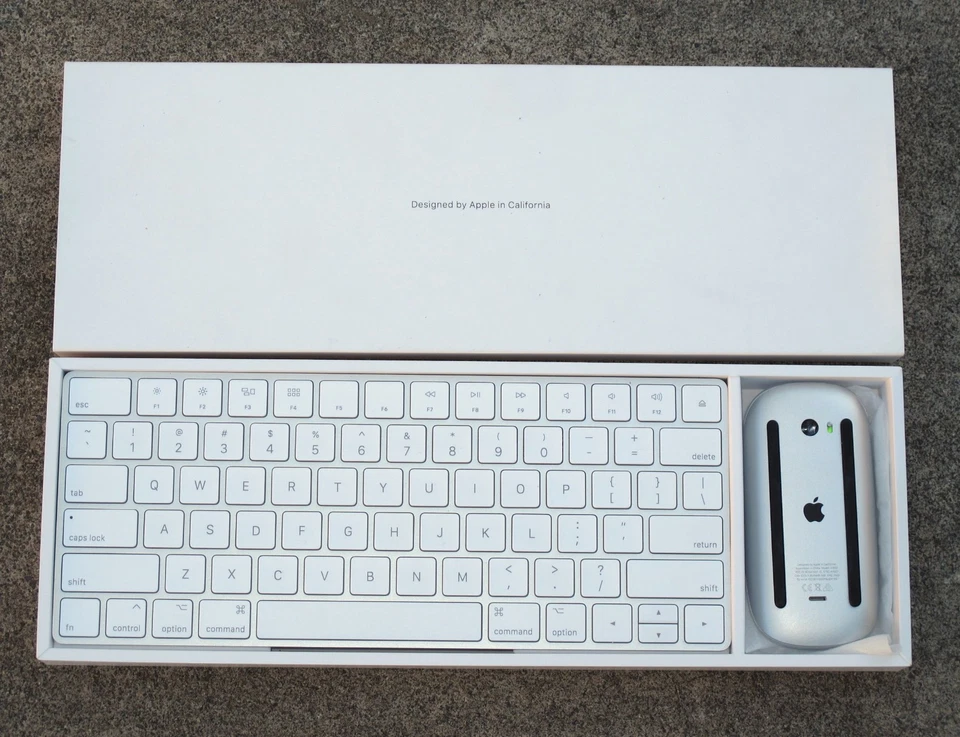 Apple Magic Keyboard (A1644) + Magic Mouse 2 (A1657) Kit Set (Excelente) ¡Probado! Foto 2 de 4