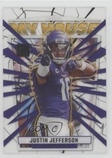2023 Panini Clearly Donruss Clearly My House Justin Jefferson #5 16wc
