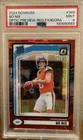 2024 Donruss Rated Rookie BO NIX #369 Optic Preview Red Pandora (RC) PSA 9