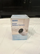 NEW Amtifo Wireless Magnetic Indoor/Outdoor Security Camera AI Motion Detection