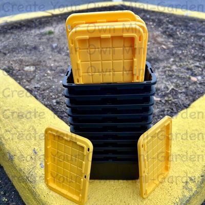 #ad Lowe’s Teeny Tote Lot Of 10 Viral Mini Plastic Storage Totes Fast Ship $49.99