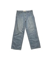 Levi's X Men's Jeans Rare Baggy Wide Leg 38W 32L Light Wash Skater Y2K Grunge