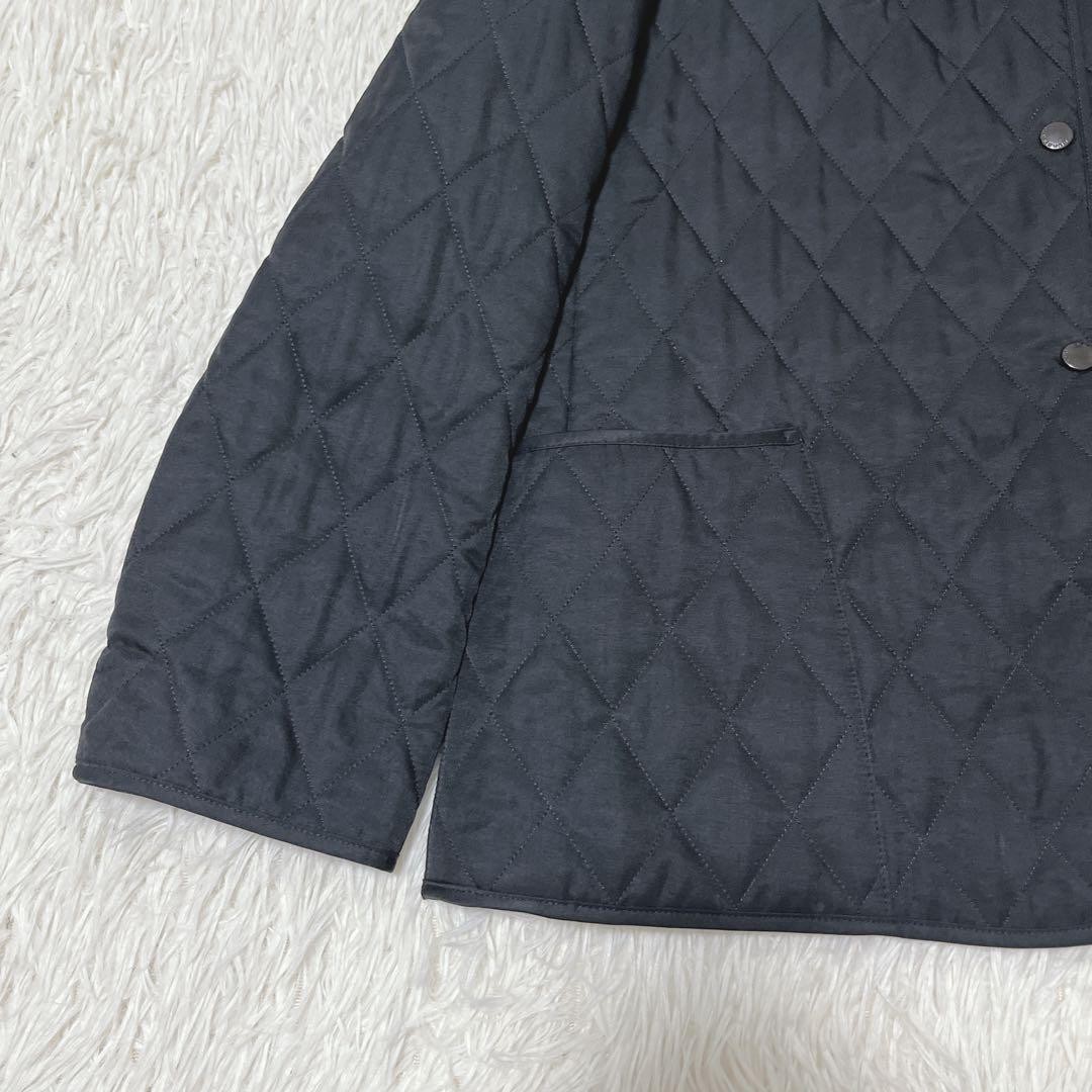 Burberry London Quilted Jacket Black Nova Check Made in England L #EL BDA