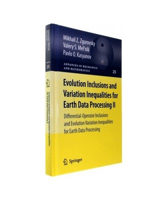 Evolution Inclusions and Variation Inequalities for Earth Data Processing II: Di